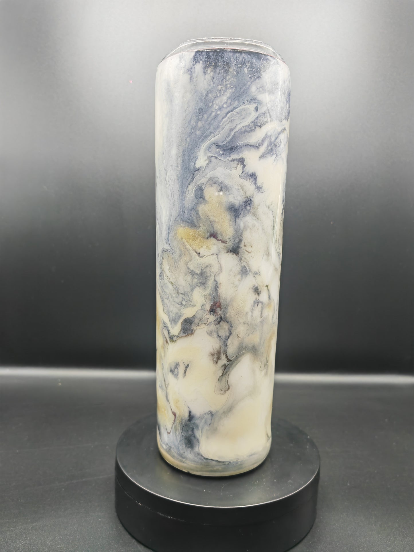 30oz skinny marble tumbler