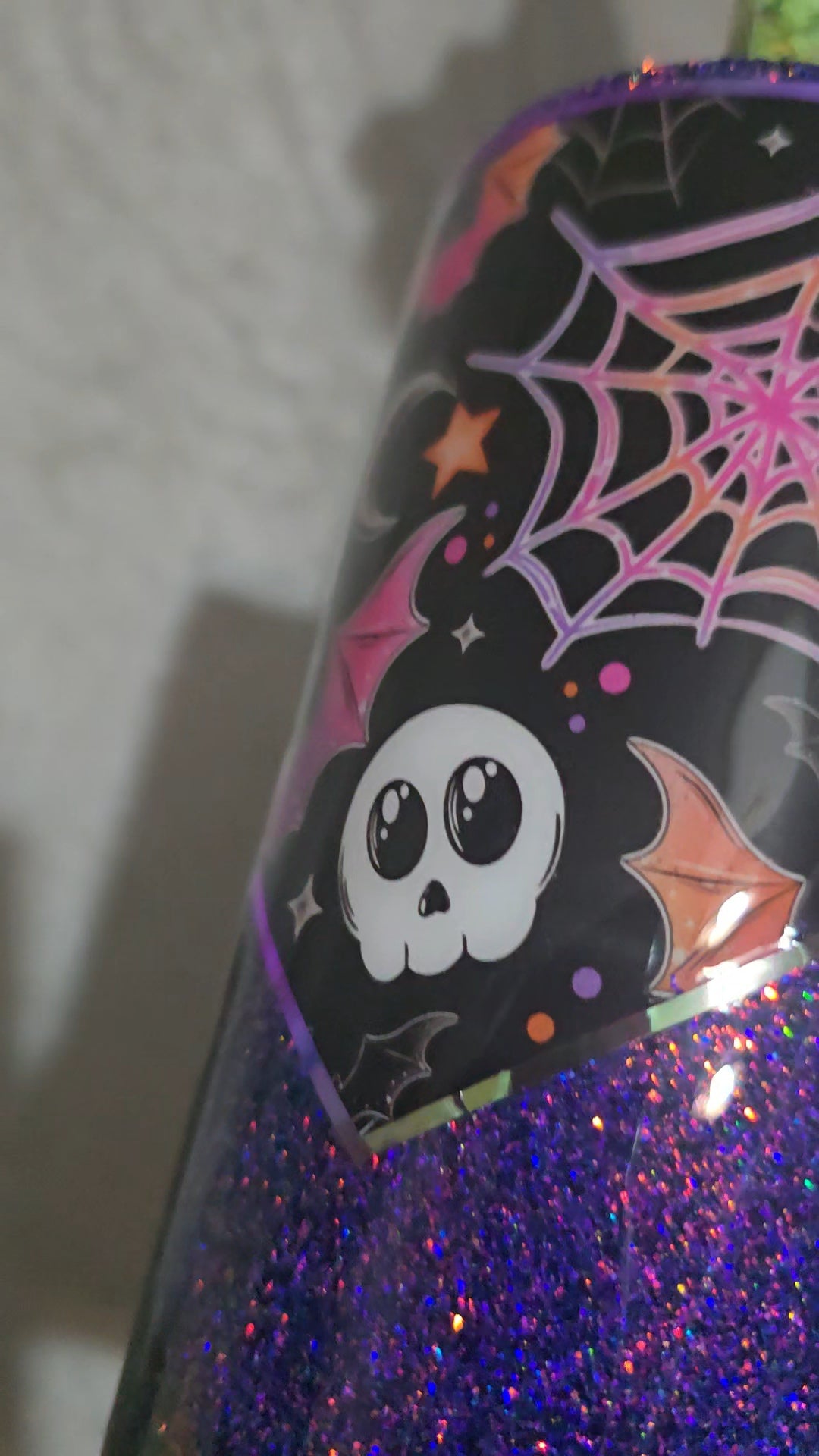 22oz bat skull and web