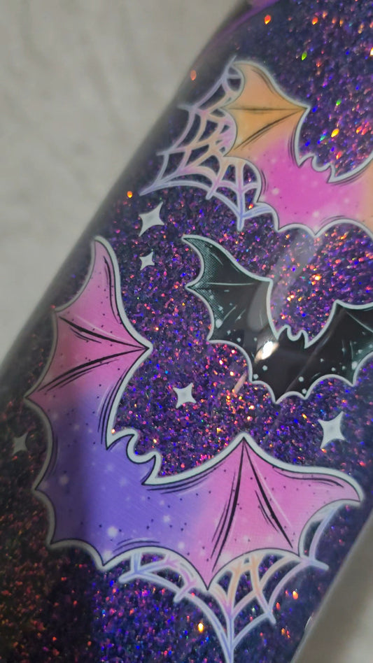 22oz bat skull and web